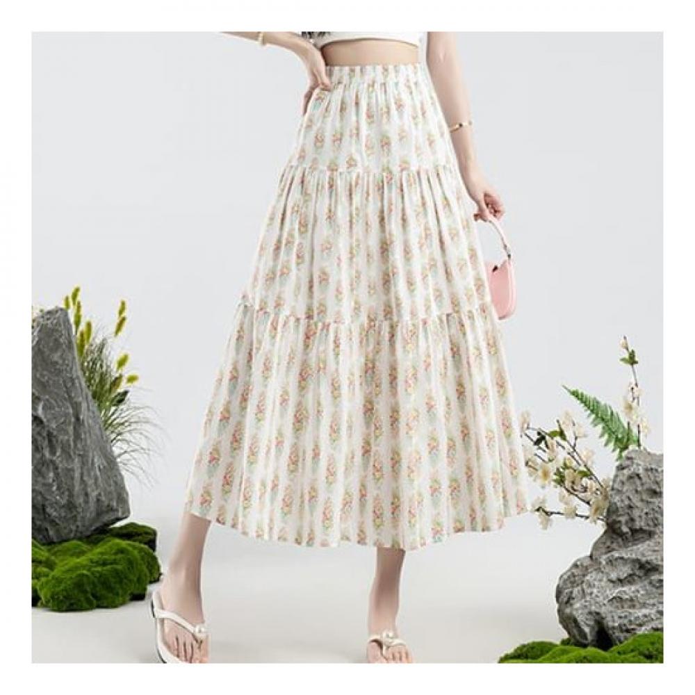 NAvAvA Women Lovely Flower A Line Skirt Ns362