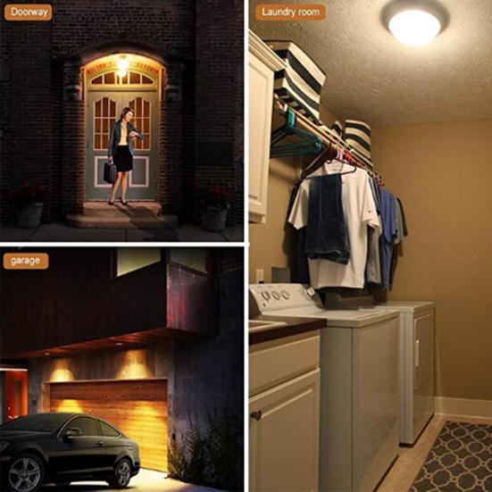 E26 12W светодиодный светильник с датчиком движения, глобусная лампа, энергосберегающая лампа для дома, крыльца, гаража