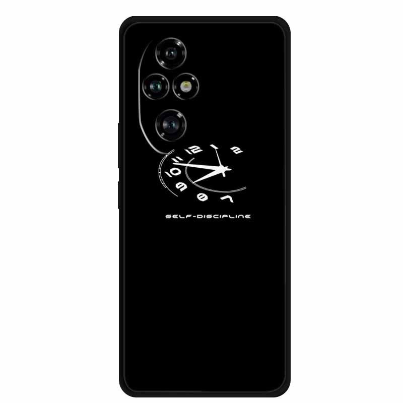 Черный мягкий ТПУ чехол для Honor 200 Pro 5G Домашняя версия