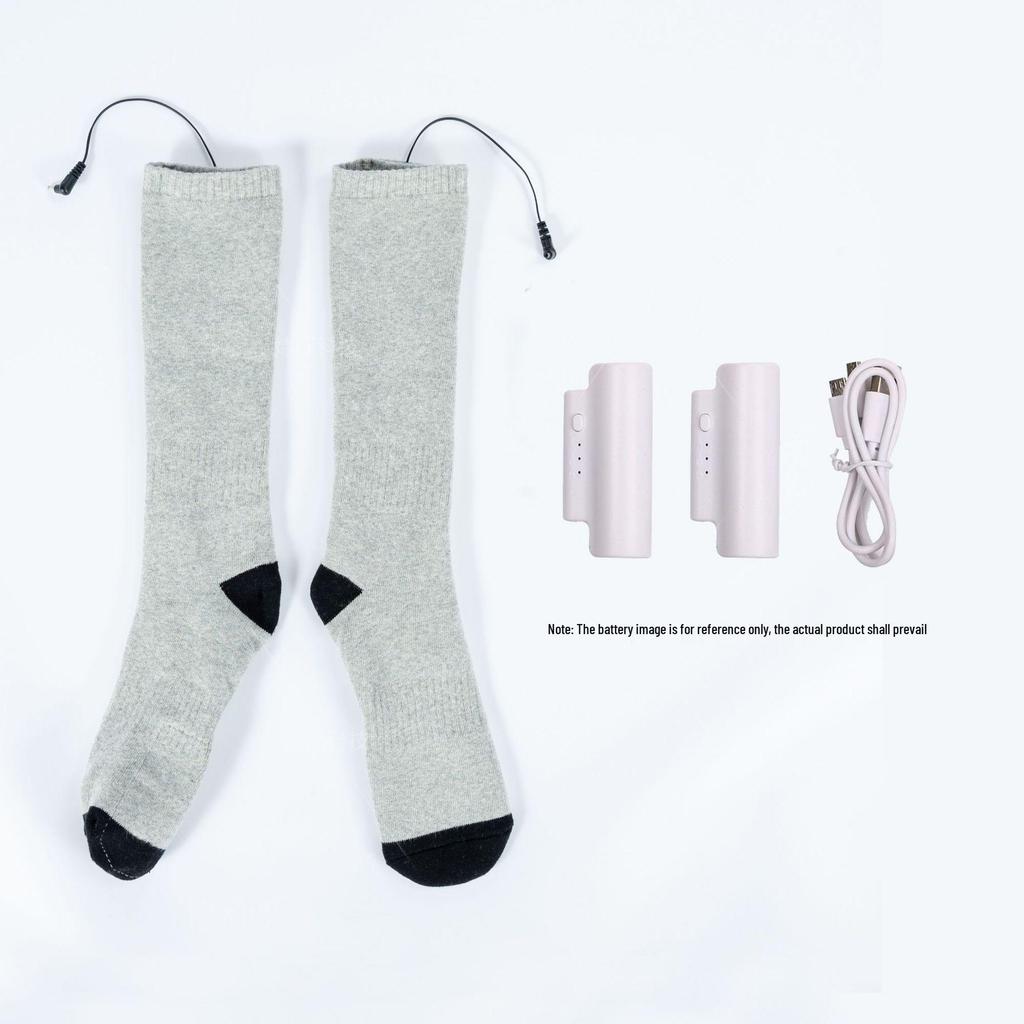 Эксклюзивные зимние носки с подогревом для мужчин и женщин - Теплые, для занятий спортом на открытом воздухе, катания на лыжах, холодостойкие