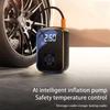 Car Mounted Wireless Inflation Pump Car Portable Inflation Pump Car Tire Inflation Cylinder Automatic Car Tire Inflation Pump