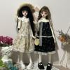 Casual Wears Strap Lace Floral Dresses Handmake DIY Accessories for 1/4 1/6 BJD 30/45cm Dolls