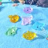 Cute Luminous Flat Fish Aquarium Tank Decoration Accessory Resin Mini Figurine