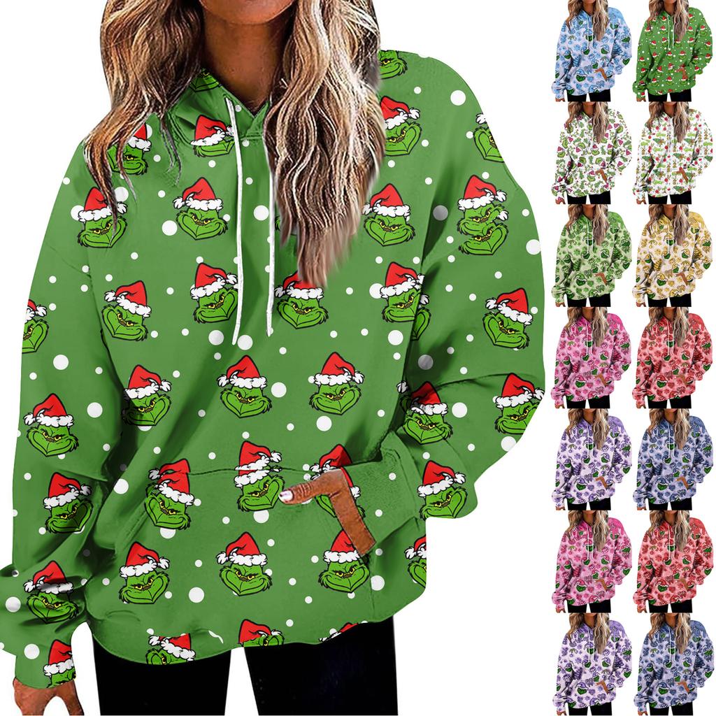 Women's Fashion Daily Versatile Casual Crewneck Sweatshirts Graphic Daily Long Sleeve Gradient Patchwork Printed Top Sweatshirts