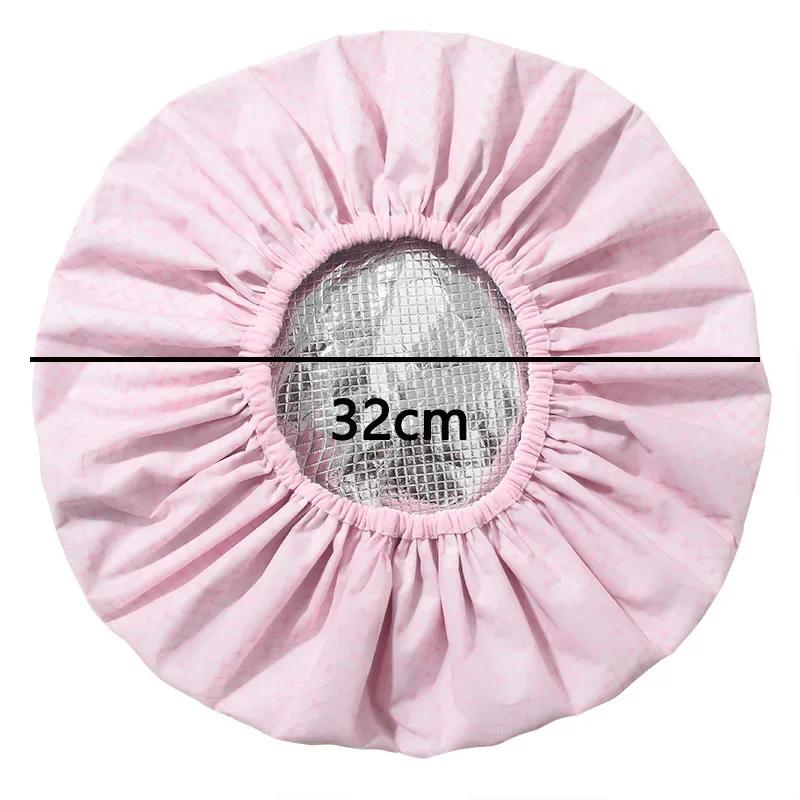 1PC Self-heating Tin Foil Hat Thickened Heating Steam Shower Caps Hair Mask Cap Portable Hair Salon Smooth Hair Oil Baking Cap