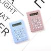 8-Digit Display Mini Calculator Biscuit Shape Student Calculators Battery Calculator  Students Gift