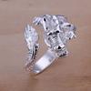 Fashion Charm Silver Color Rings Dragon Design Jewelry Pretty Women Lady Men Holiday Gifts
