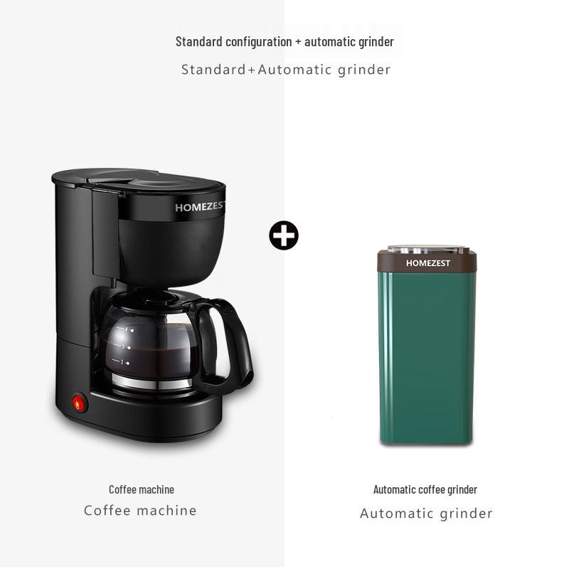 Немецкая автоматическая капельная кофеварка Homezest - Компактный кофейник в американском стиле для дома и офиса