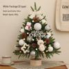 45/60cm Christmas Tree with Ornaments - Ideal for Home, Mall, or Reception Décor