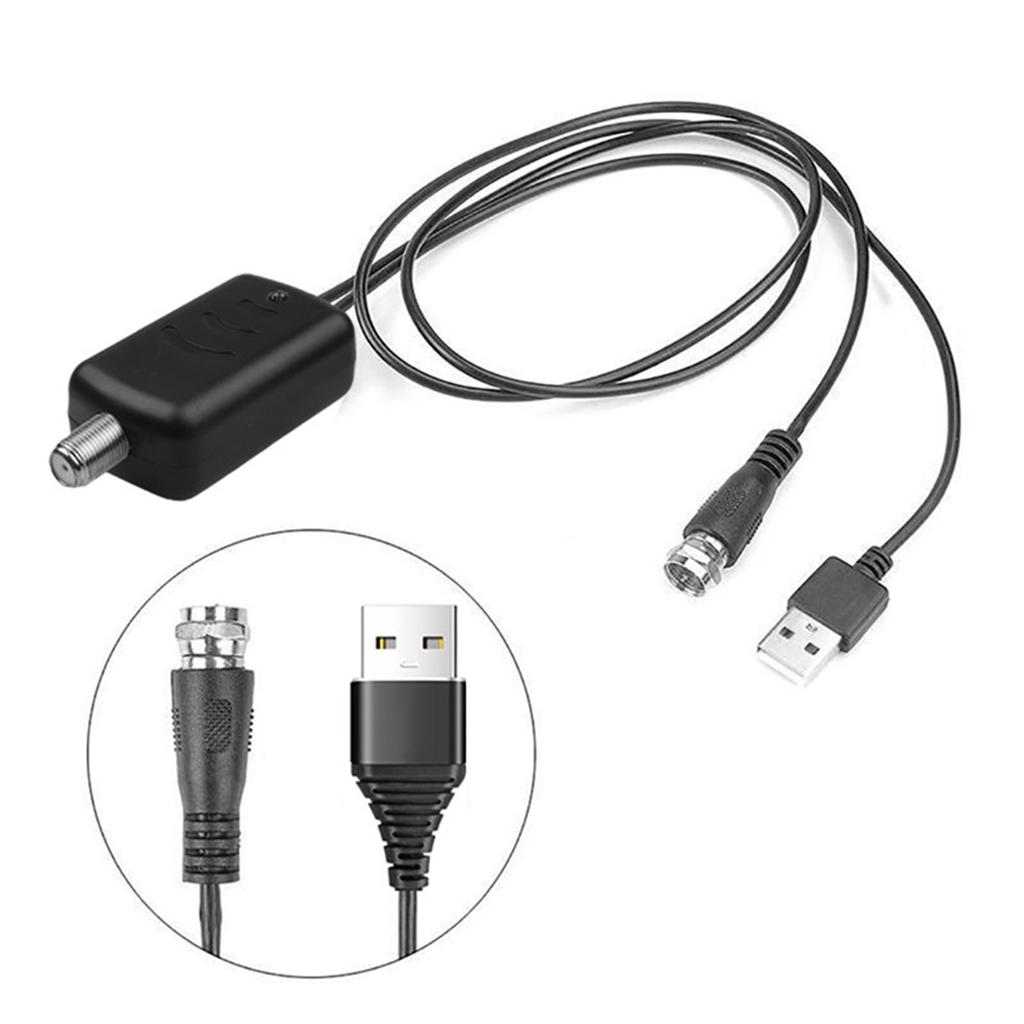 Усилитель сигнала Антенный усилитель Тюнер Цифровая внутренняя HDTV антенна Спутниковый ресивер Телевизионная антенна Кабель высокой четкости