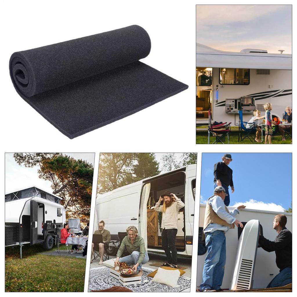 40x100cm RV A/C Filter Foam Cuttable Trailer Air Conditioner Filter Foam RV Air Conditioner Foam Filter Replacement