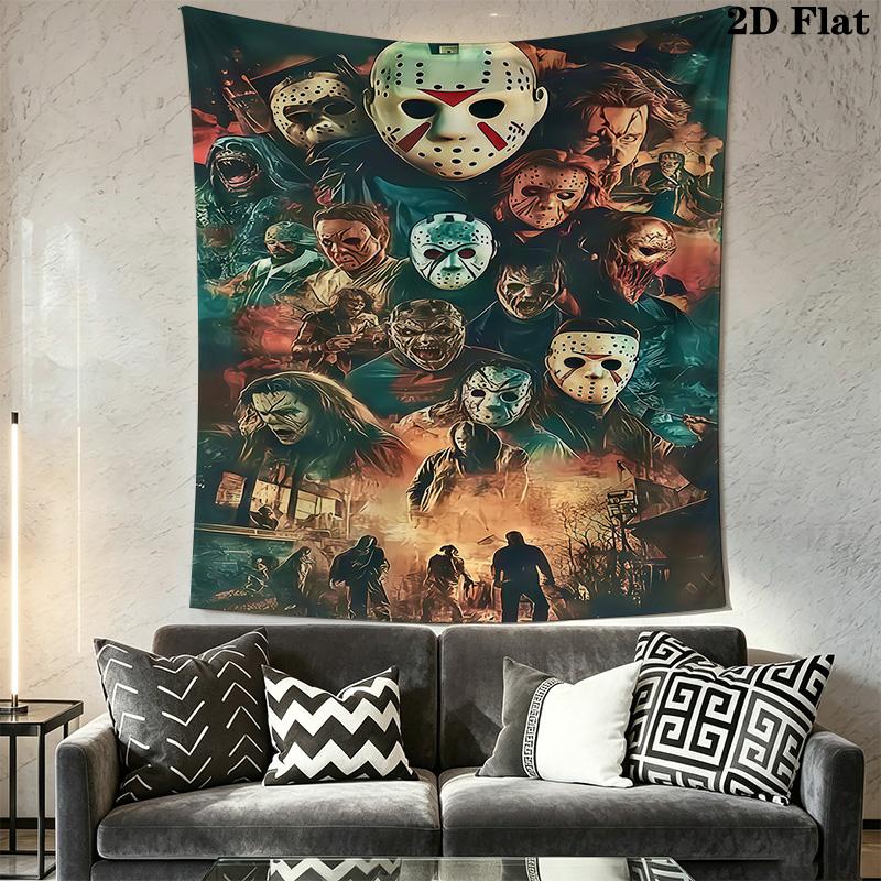 Nightmare Elm Street Tapestry Tapestry Fashion Print Background Cloth Homestay Soft Decoration Tapestry Work Of Art Christmas Gift