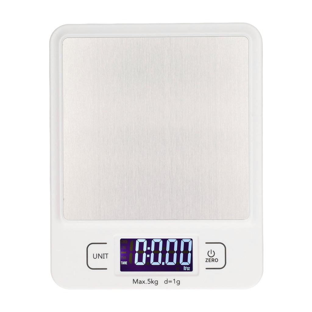 Food Scale 5kg Capacity 1g Accuracy Digital Display Measuring Tool for Kitchen Tea