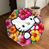 1pc Hello Kitty Automatic Folding Umbrella] Durable Iron Frame & Rod, Portable Folding, Makes a Great Holiday Gift yy251016273