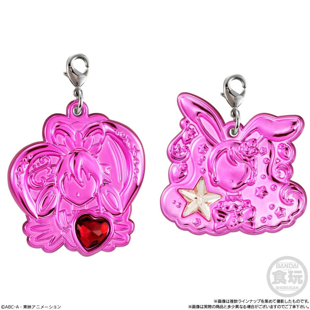 Bandai PreCure All Stars Секретные подвески-украшения (12 шт.) Конфеты, игрушки/Жевательная резинка (Серия PreCure)