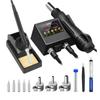Rework Soldering Station 2 In 1 Hot Air Soldering Iron LCD Digital Display Welding Station for BGA PCB IC Repair