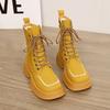 Fashion Ankle Boots for Women Zip Height Increasing Woman Short Shoes Non Slip Y2k Footwear Designer Luxury Large Size Warm Booties Pu