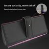 Bling Car Eyeglasses Holder Luxury Sunglasses Storage Box Sun Visor Glasses Case  Auto interior