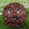 Kansas City Chiefs Pattern Size 5 Soccer Balls, High-Quality, Anti-Slip, Protective Football, a Unique Gift Suitable for Birthdays, Christmas