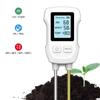 3in1 Soil PH Tester LCD Screen Soil Thermometer PH Temperature Humidity Meter Flower Plant Potted Planting Soil Tester