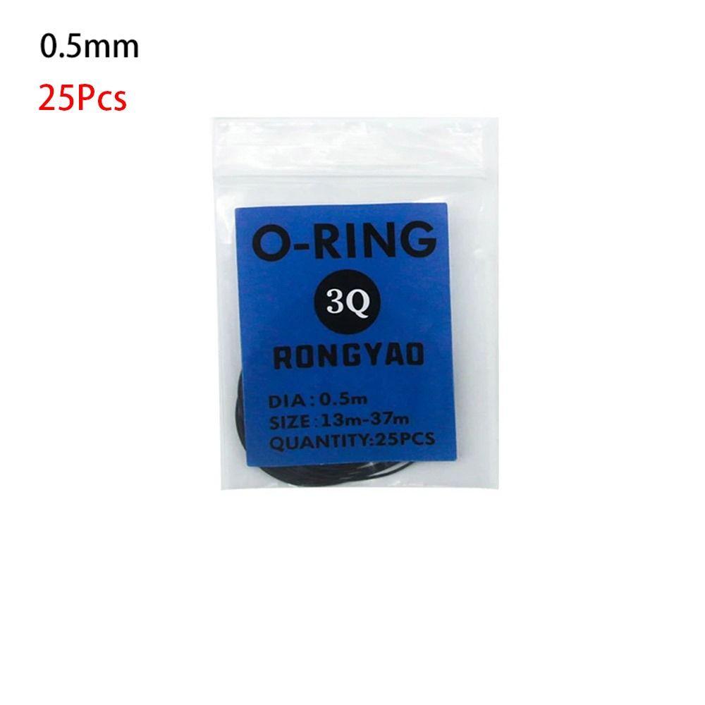 200Pcs/Set Repair Tools Rubber O-Ring Waterproof O-Ring Gasket Durable Watch Back Case Rubber