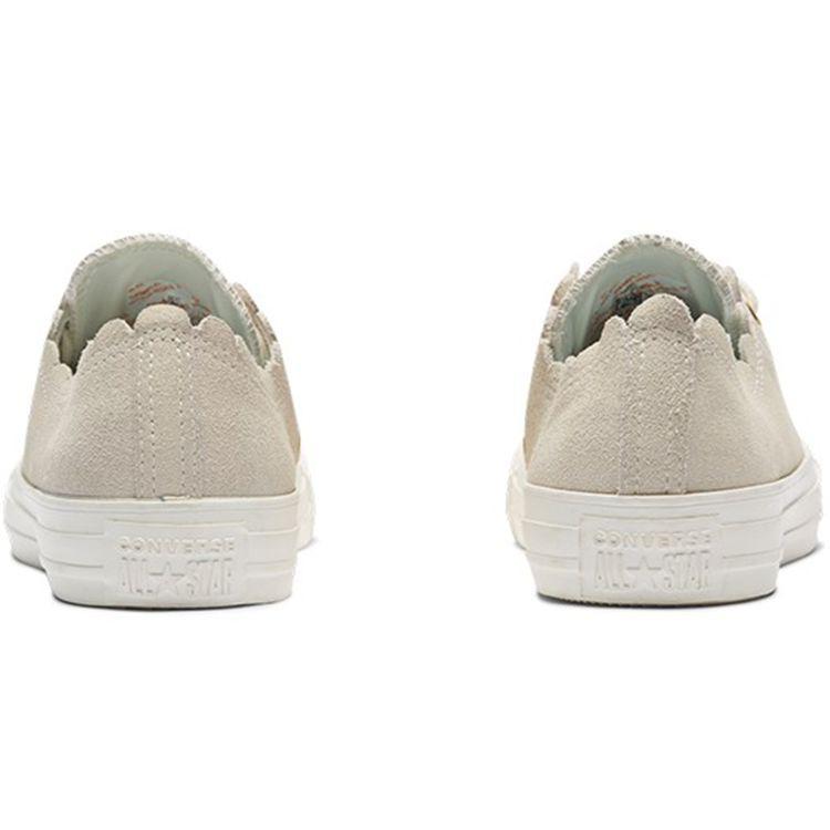 Converse Кеды Chuck Taylor All Star с низким верхом из парусины Женские кеды Бежевый 563418C