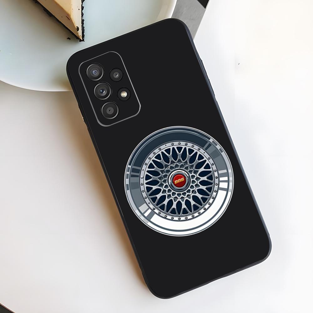 Bbs Wheels Phone Case For Samsung S26 S25 Edge S24 S23 S22 S21 S20 Ultra Plus Fe Galaxy Silicon Cover