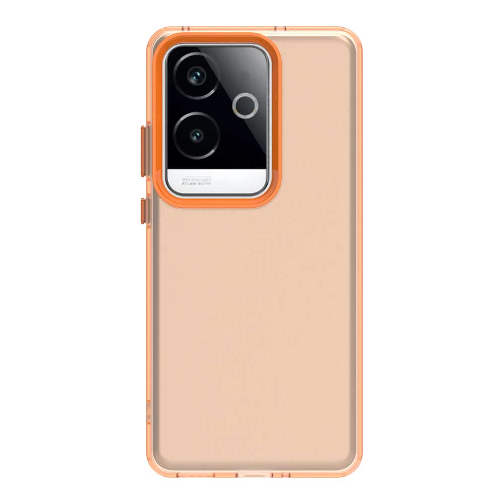 Матовый чехол для Realme GT6 Китайский чехол Realme GT6 Fundas Coque Матовый полупрозрачный ПК TPU край Задний бампер для телефона Realme GT6