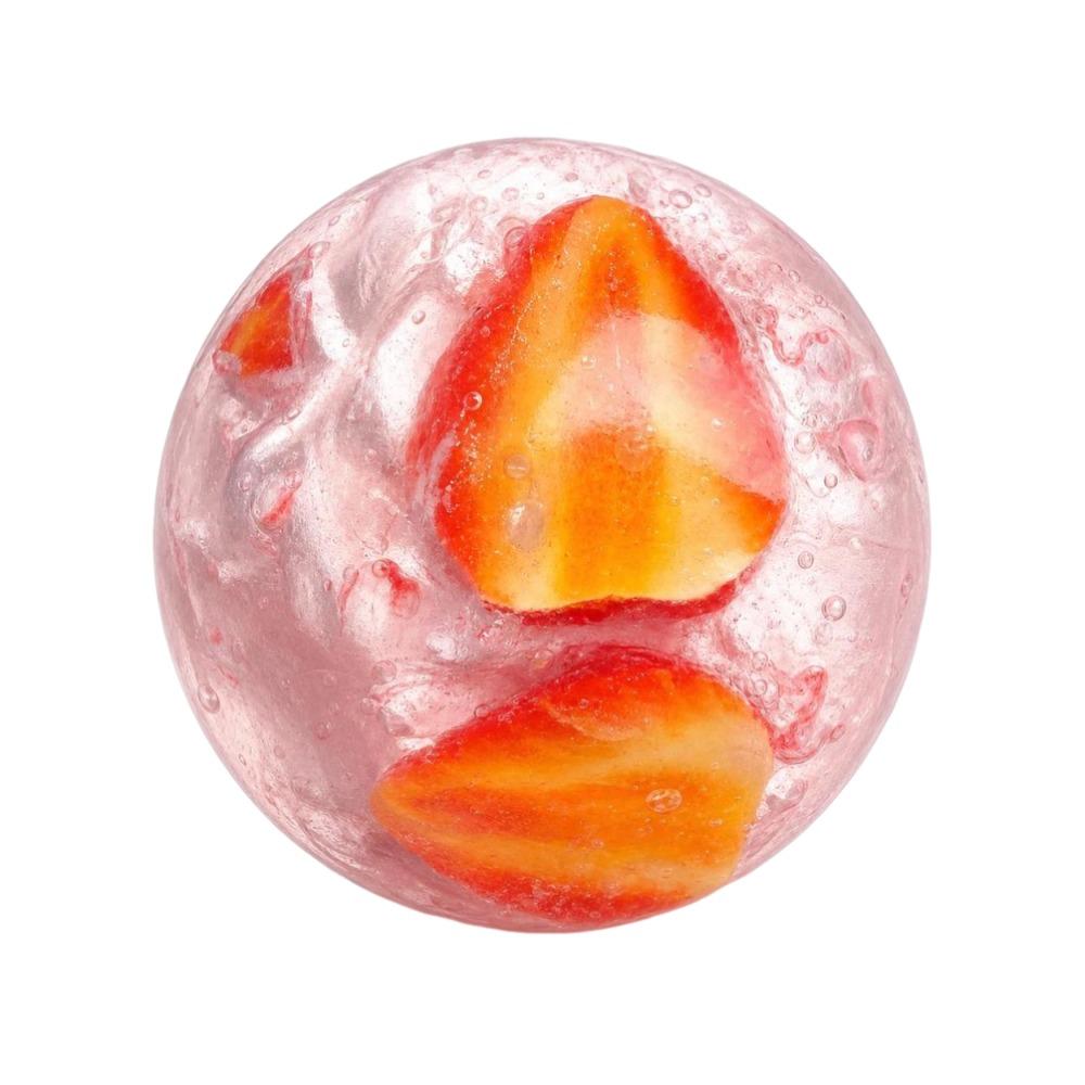 Crunchy Strawberry Squeeze Ball Sound Effects Strawberry Pinch for Kids Adults