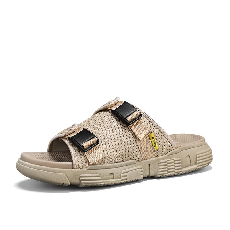 Stylish Brand Male Slippers Soft Open-toe Sandals Summer Beach Casual Shoes Slides Original Men Flip-flop Summer Men's Sandals