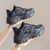 Women Summer Thick Soled Shoes Comfortable Lace Up Mesh Sneakers Women Versatile Walking Shoes Women Casual Shoes