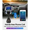 Автомобильный MP3-плеер с Bluetooth 5.0-приемником, FM-передатчиком, зарядным устройством с двумя USB-разъемами QC3.0, U-диском и TF-картой, музыкой без потерь