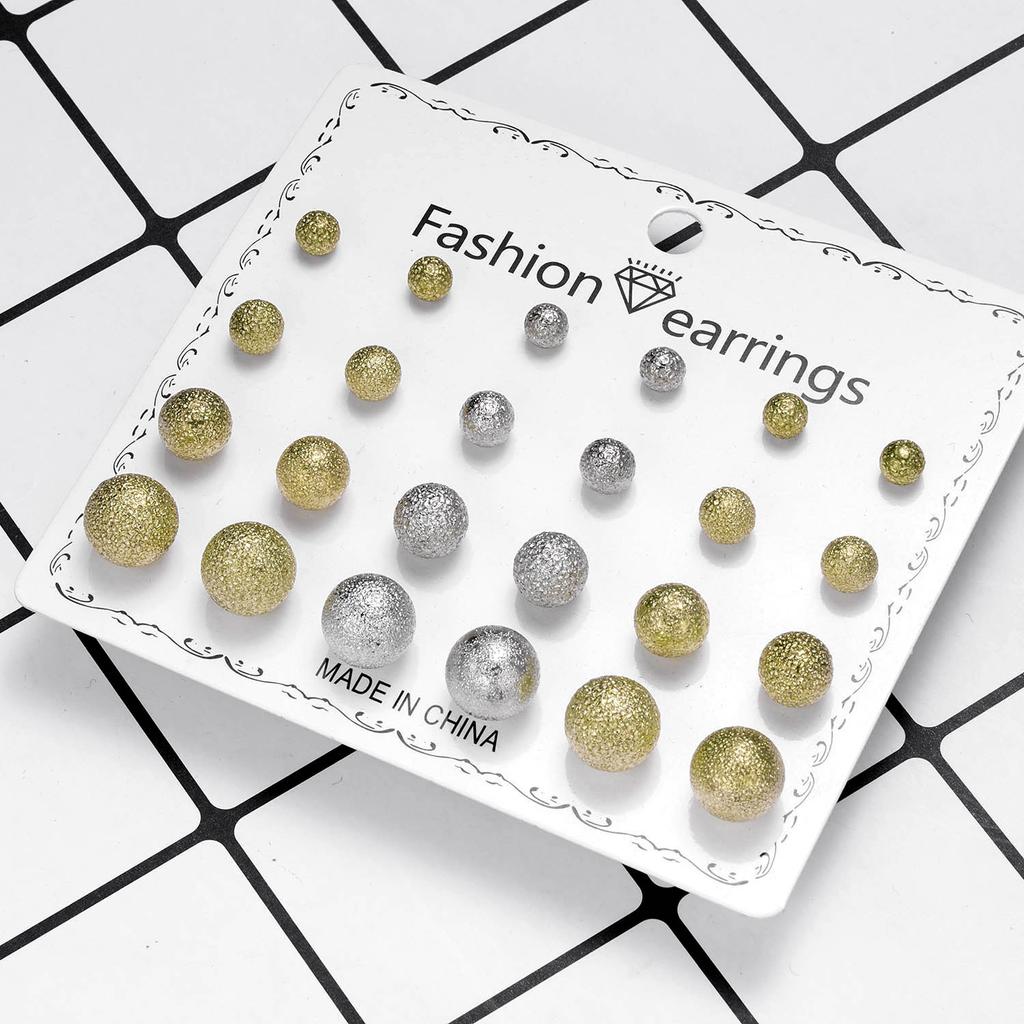 Минималистичный смешанный комплект маленьких серег, простые серьги-гвоздики с геометрическим рисунком для женщин и девочек, крошечные серьги-гвоздики Pendientes Kleine Oorbellen