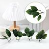 KALIONE 4 Pcs Fish Leaf Pad - 4 Styles Betta Leaf Hammocks with Suction Cup, Fish Tank Accessories Aquarium Décor for Simulating Natural Habitats