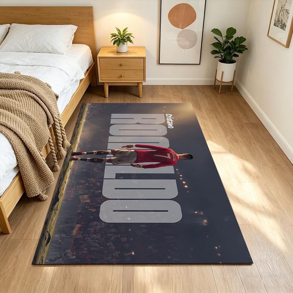 Cristiano Ronaldo Floor Mat Design for Living Rooms Foyer Kitchen Decorate room Anti-slip Rug Office home decor