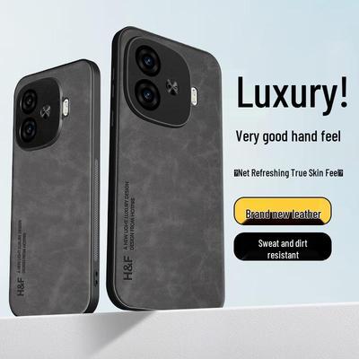 Роскошный чехол-накладка из нубука для телефонов серии Vivo iQOO