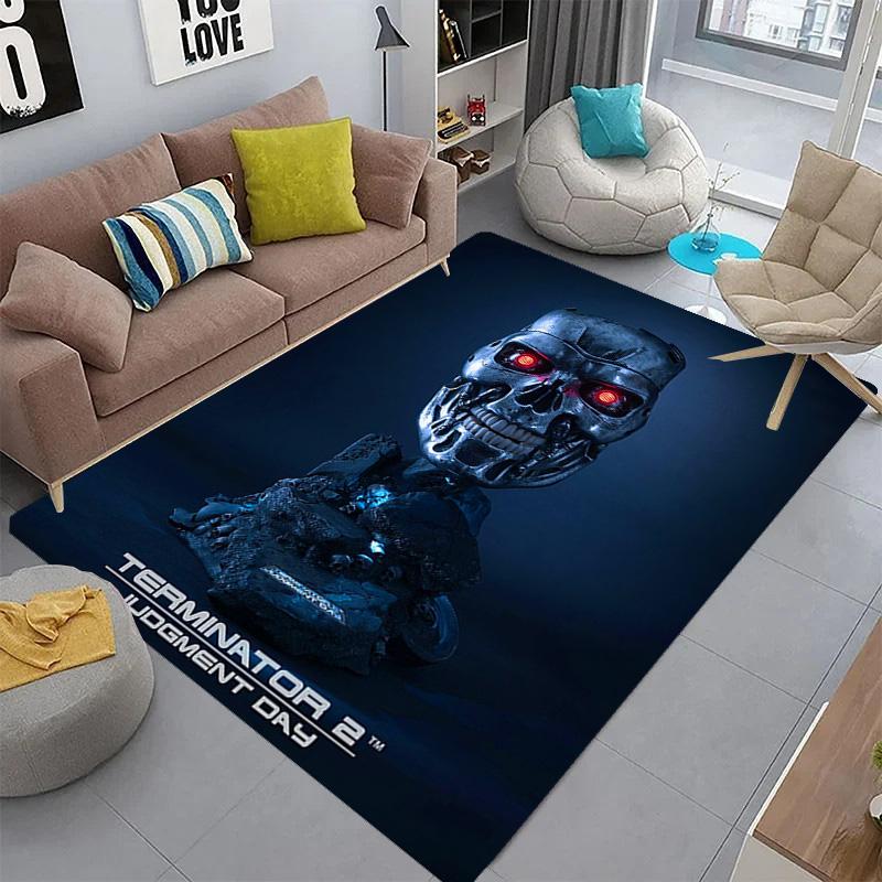 Judgment Day: Terminator's Legacy carpet Doormat floor mats Office chair cushion Art Room