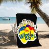 Beach Towel with The Wiggles Pattern - soft,absorbent,machine washable Lightweight&Modern,swimming,Travel Essentials