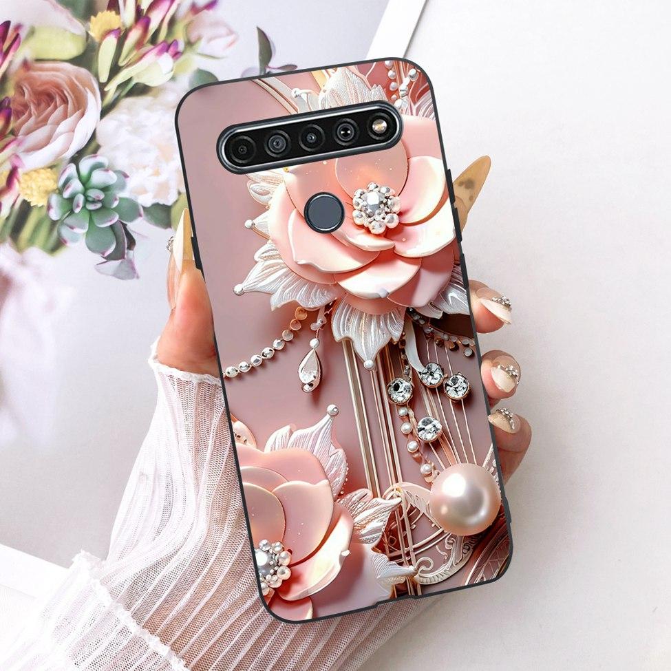 Casing For LG K41S 2020 Cover Silicone Cute Fashion Butterfly Funny Painted Phone Case LM-K410 LMK410EMW LM-K410EMW