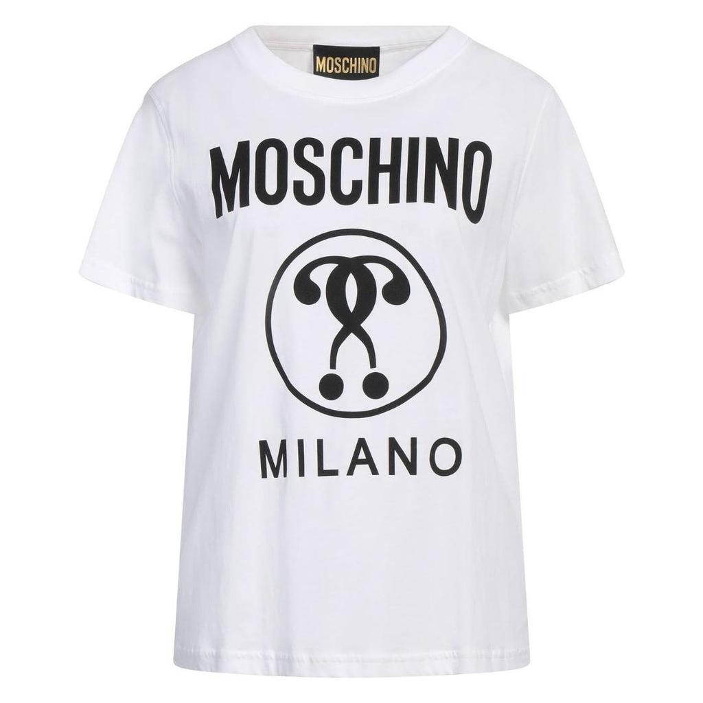 Moschino Mens Double Question Mark T-Shirt