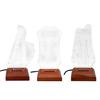 Держатель для медиаторов с основанием Держатель для медиаторов для хранения и демонстрации Светодиодная акриловая подставка для медиаторов