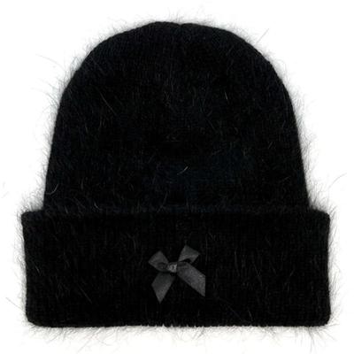 ПОСТОРОННИЙ Ангоровый Берет с Лентой