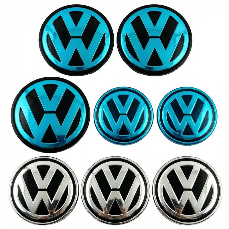 WET1 4PCS 55mm 56mm 60mm 65mm 70mm Car Wheel Center Caps Hubcap Cover for VW Volkswagen Jetta MK5 Golf GTI Passat styling 3B7601171