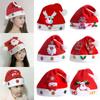 Merry Christmas Hat, New Year, Navidad, Cap, Snowman, ElK, Santa Claus Hats, For Kids, Children, Adult, Xmas Gift, Decoration