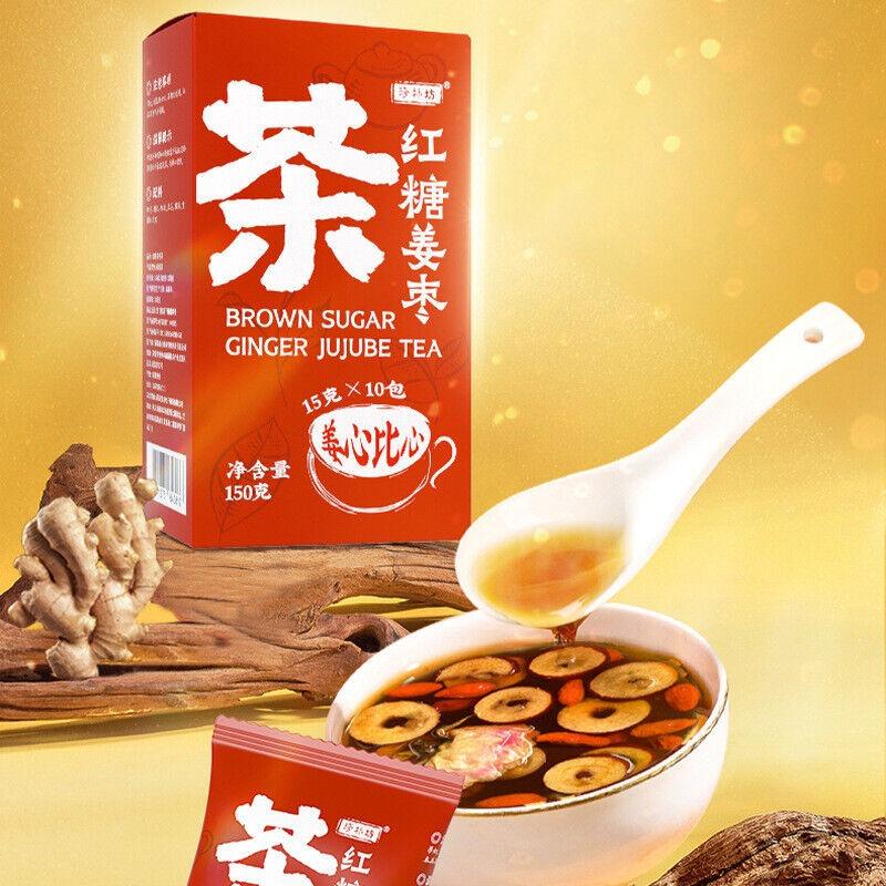 Коричневый сахар имбирь чай из ююбы лонган ягоды годжи роза кровь черный сахарный чай