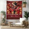 Liverpool Team Custom Your Name Wall Decor Tapestry Art For Pet Memorial Birthdaywedding Party Backdrop Family Gift