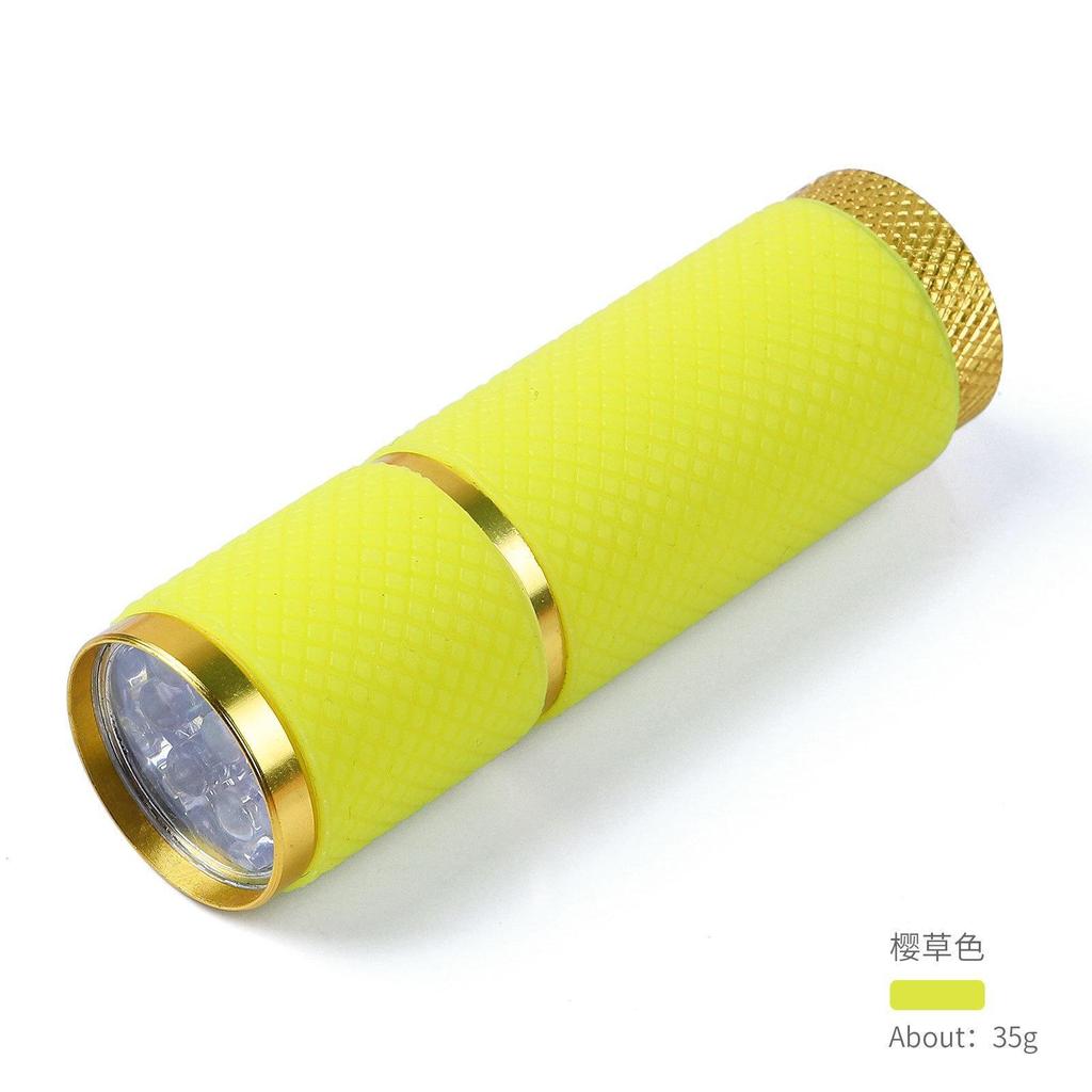 Мини УФ Светодиодная Лампа Сушка для Гель-Лака 9 Светодиодов Фонарик Портативность Сушка Машинка Инструменты для Нейл-Арта