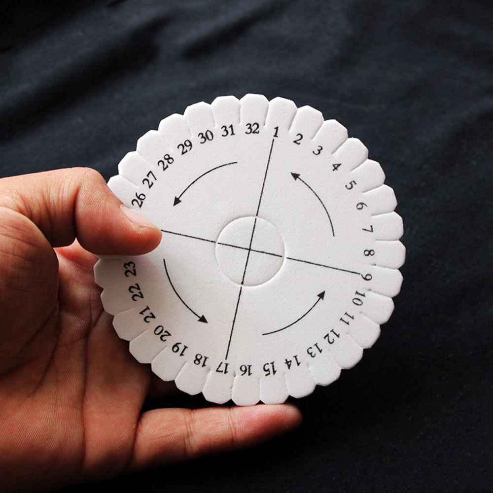 DIY Braiding Disc/Disk Beading Cord Kumihimo Handmade Tool Sewing Rope Weaving Jewelry Design Board