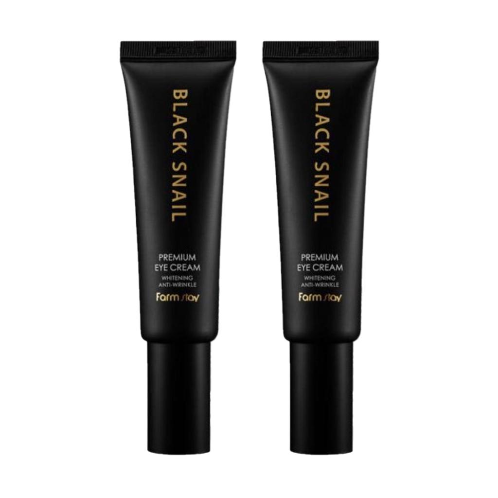 FARM STAY Black Snail Premium Eye Cream 50ml (3 Options)