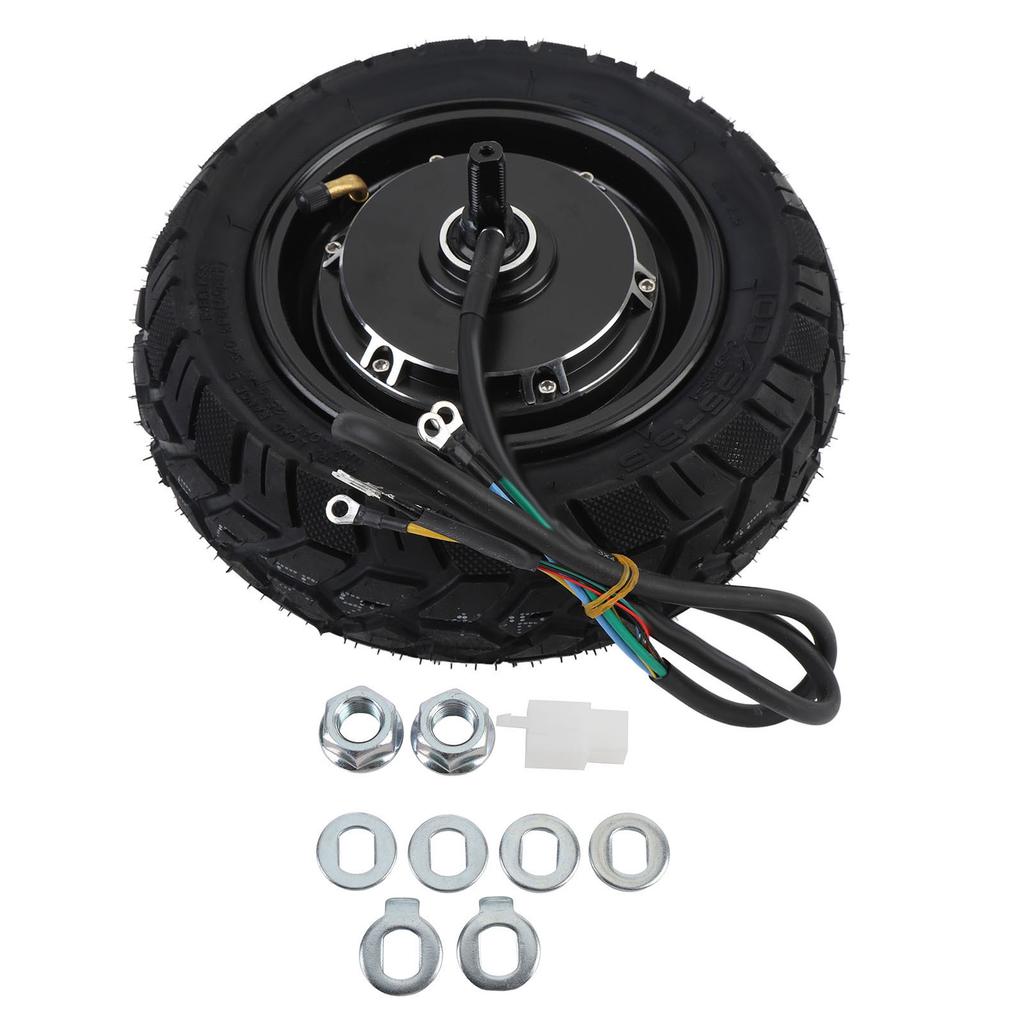 11-дюймовый мотор-колесо 48-72 В 1500-2500 Вт высокой мощности, вакуумная шина из алюминиевого сплава для бесщеточного мотор-колеса Холла для